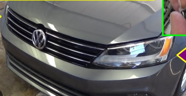 VOLKSWAGEN Jetta 2014–2016 Volkswagen Headlight
